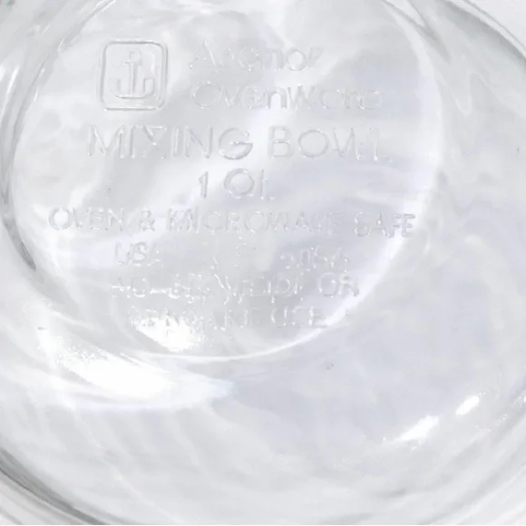 Vintage Anchor Hocking Ovenware 1056 Mixing Bowl 1 Qt Teapot Sunflower USA - Picture 2 of 3